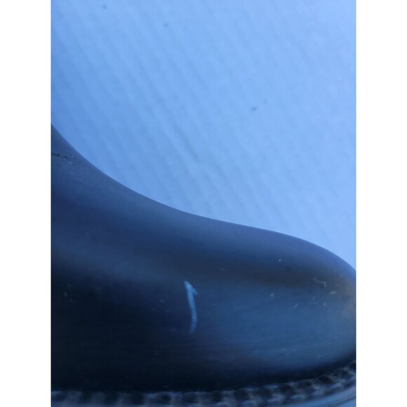 Henry Ferrera Chelsea Rain ANKLE Boots BOOTIES BLACK RUBBER WOMEN'S WOMAN'S 9 40 - Picture 5 of 16